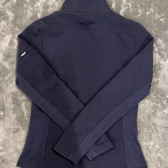 Straight Down 123rd U.S. Open LACC Golf Full-Zip Jacket Medium Navy Ribbed – Y2K - Picture 2 of 6